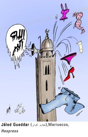 La pérdida de libertad y la ausencia de una cultura de la imagen son los mayores desafíos de los caricaturistas de Marruecos