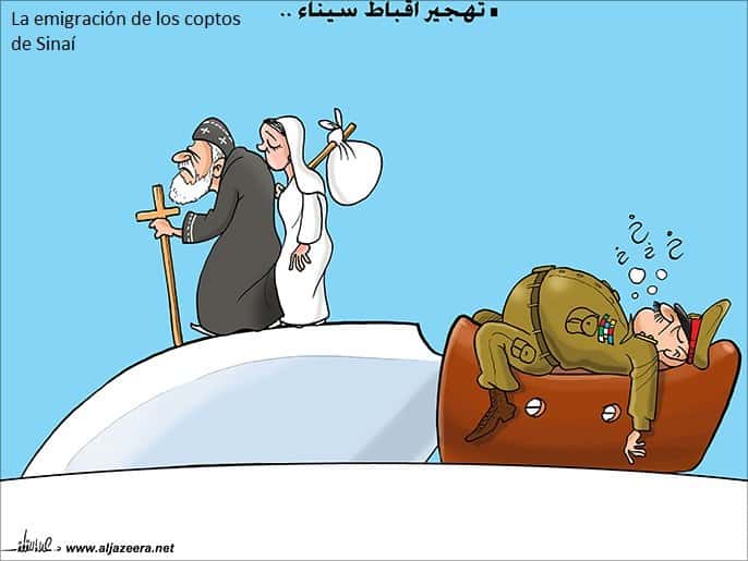 Los coptos egipcios huyen de Sinaí, Alaa Lagta, 01.03.2017, Al Yazira