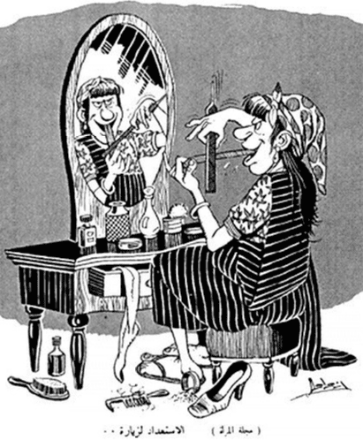 Historia de la caricatura en el mundo árabe: Mohamed al Zwawi (Libia)