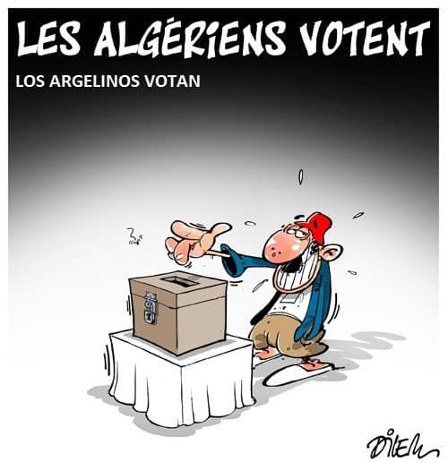 Los argelinos llamados a votar, Ali Dilem, 03.05.2017