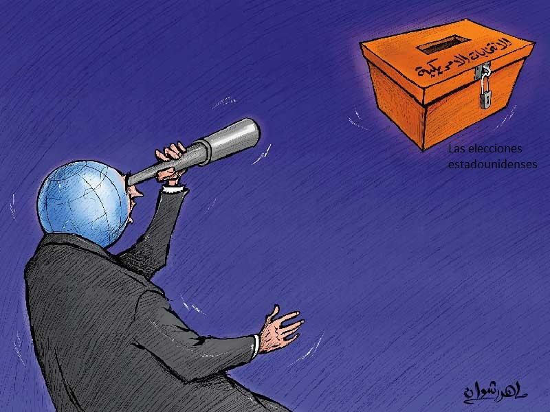 Las elecciones estadounidenses, Maher Rashuán, Al Yarida (Kuwait), 03.11.2020