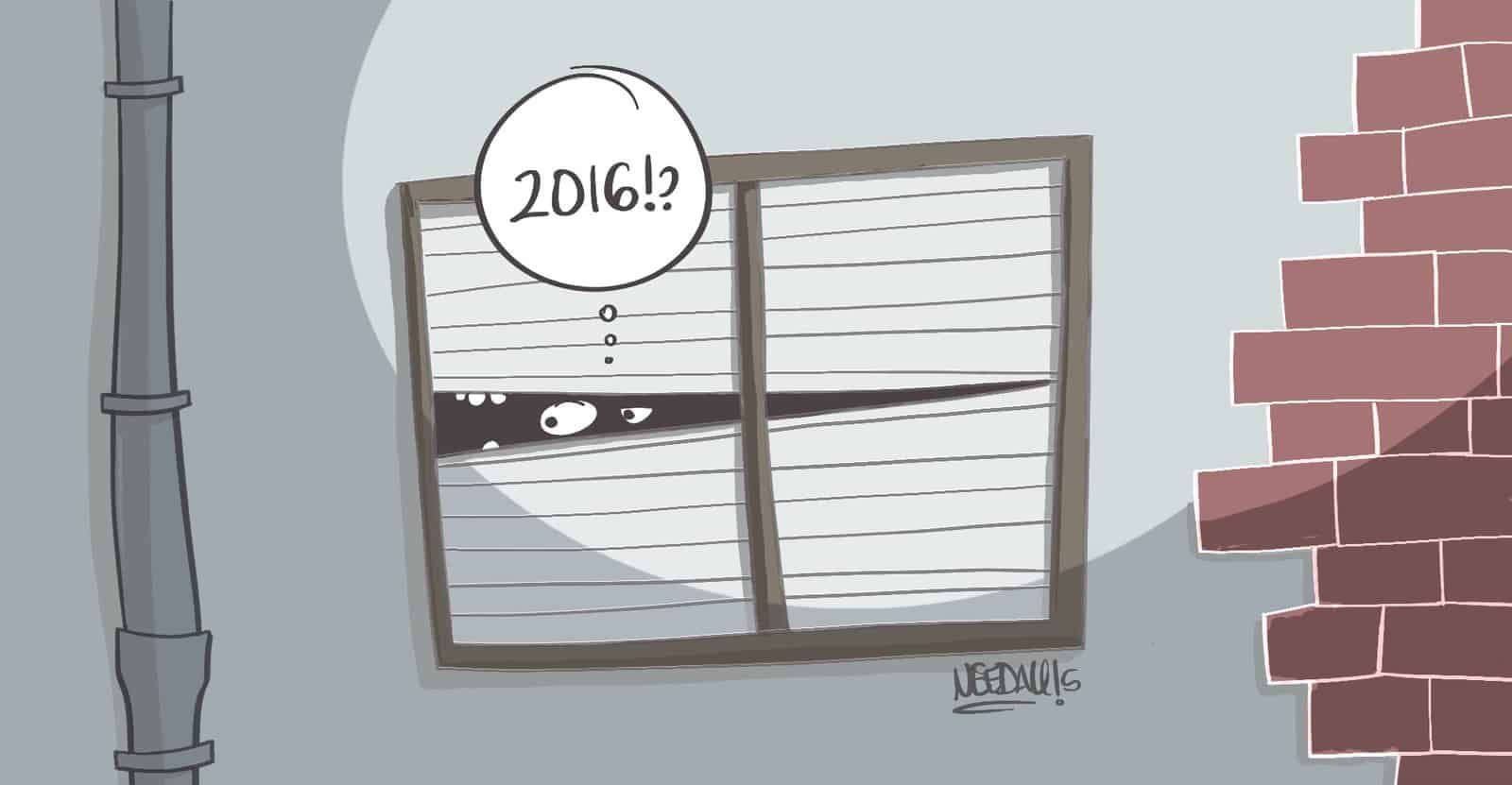 El año nuevo visto por los caricaturistas árabes