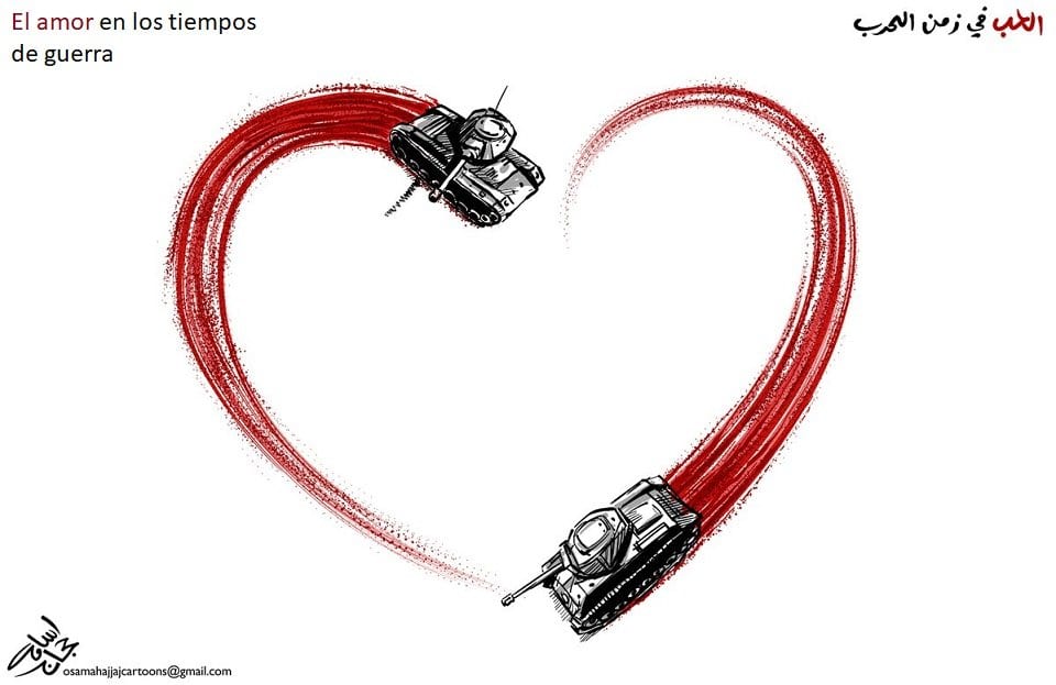 El amor en los tiempos de guerra, Osama Hayyach, 14.02.2018
