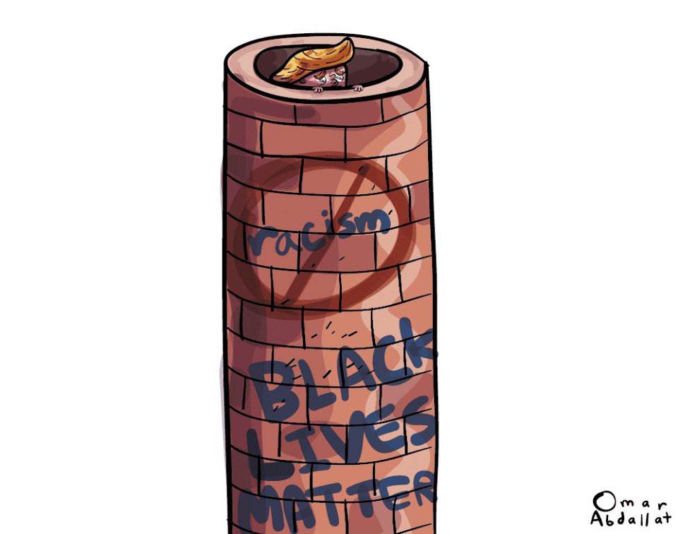 #Blacklivesmatter, Omar Abdalat, Facebook, 03.06.2020