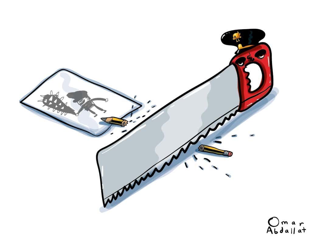 La sierra del régimen, Omar Abdallat, Twitter, 24.10.2018