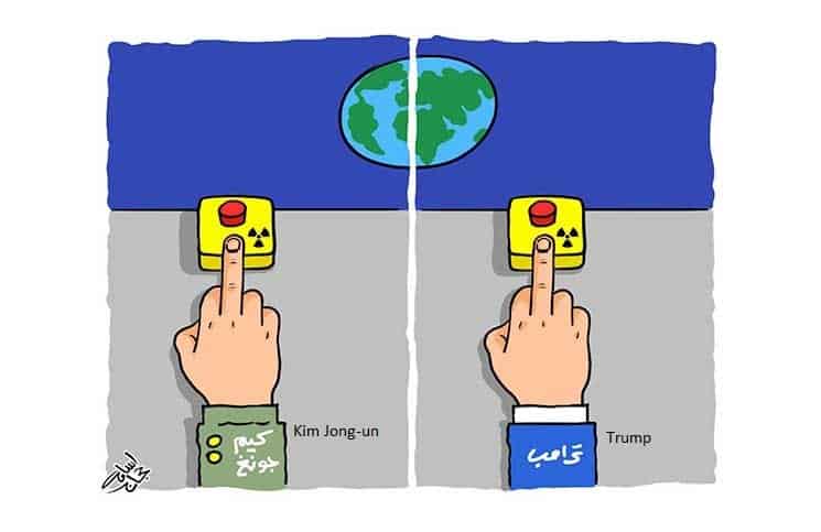 El botón nuclear, Osama Hayyach, Al Quds al Arabi, 05.01.2018