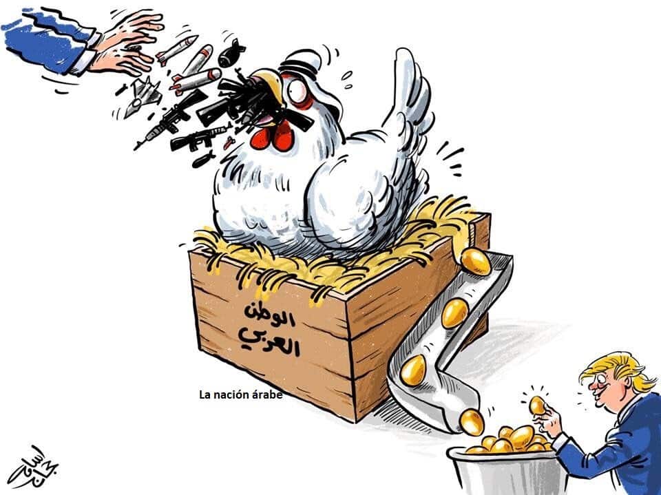 El mundo árabe por Osama Hayyach, Twitter, 12.06.2019