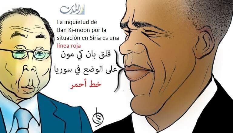 La inquietud de Ban Ki-moon por Siria, Saad Hayu, 28.09.2016, Al Mudun