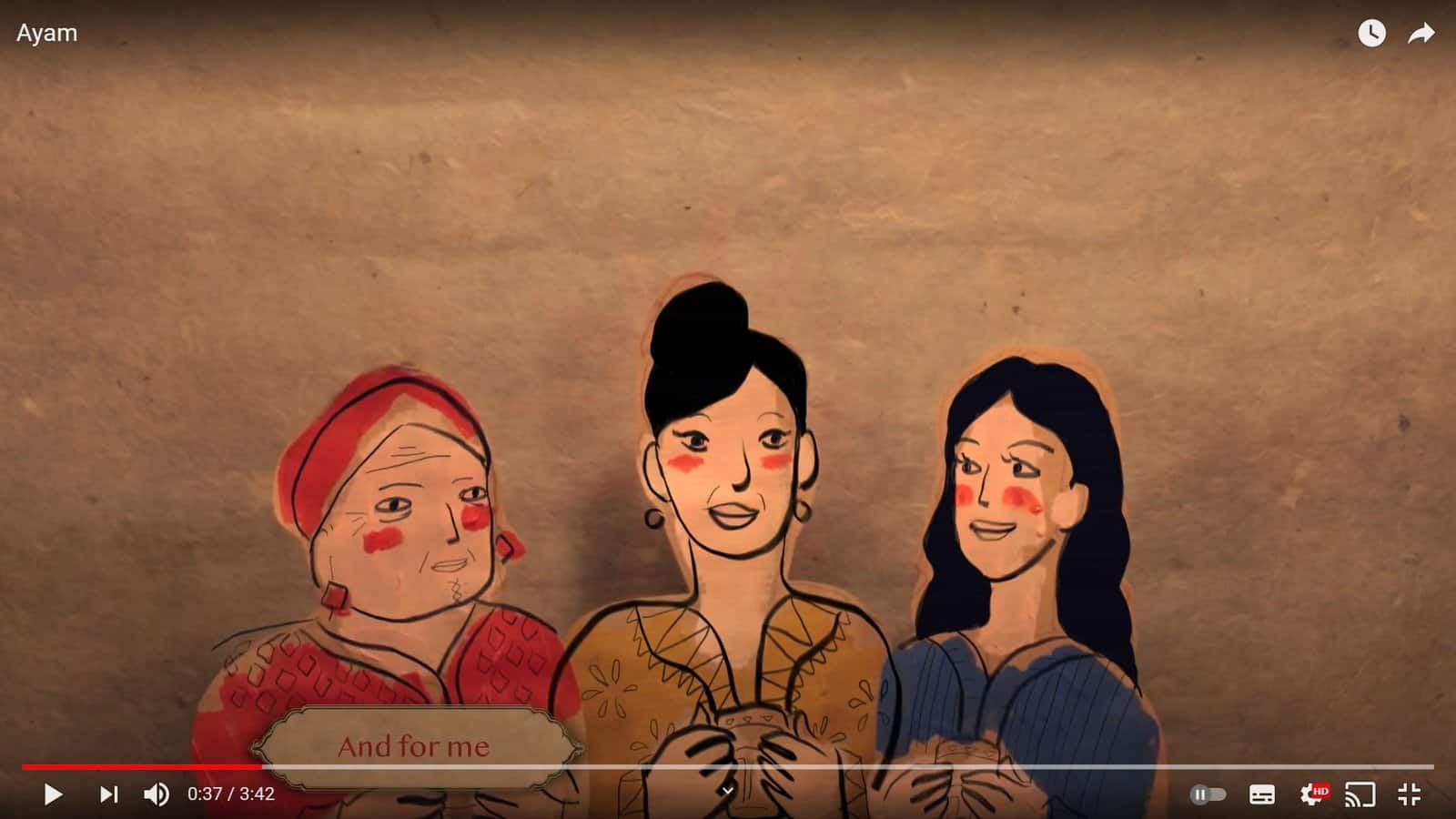 Ayam, un corto sobre tres generaciones de mujeres marroquíes
