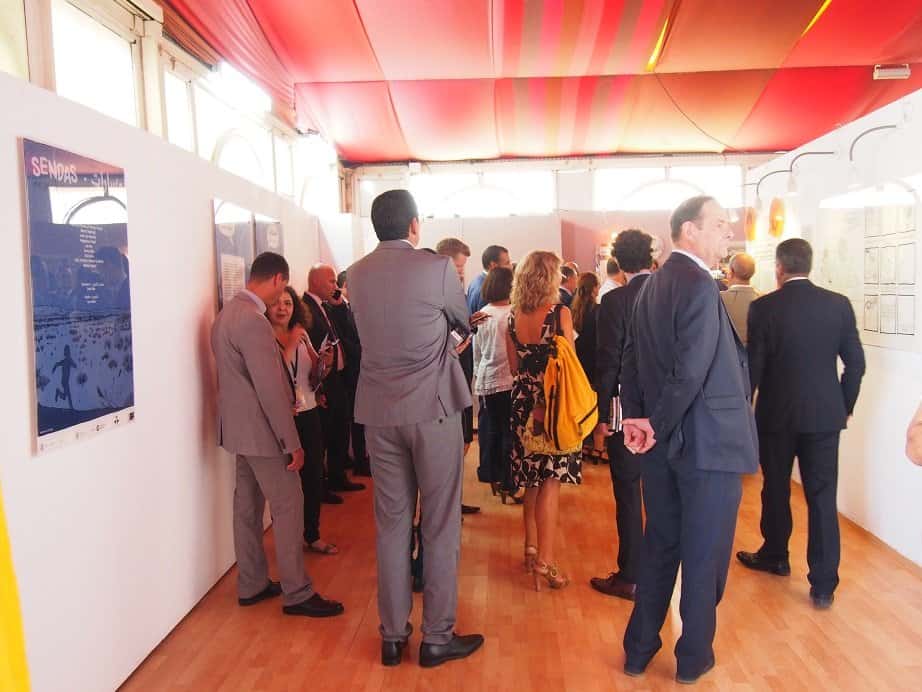 La exposición "Sendas del cómic español" en el FIDBA