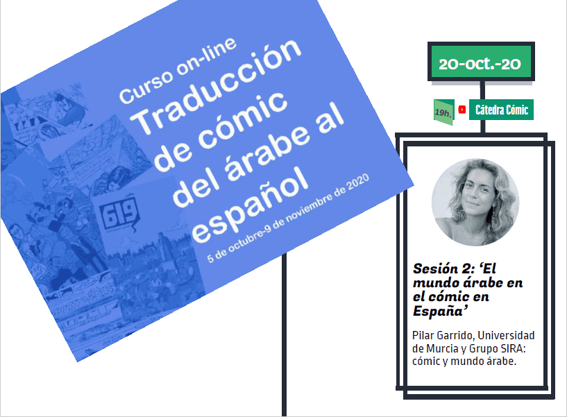 Sesión 2 del 'Curso de traducción del cómic del árabe al español': El mundo árabe en el cómic en España