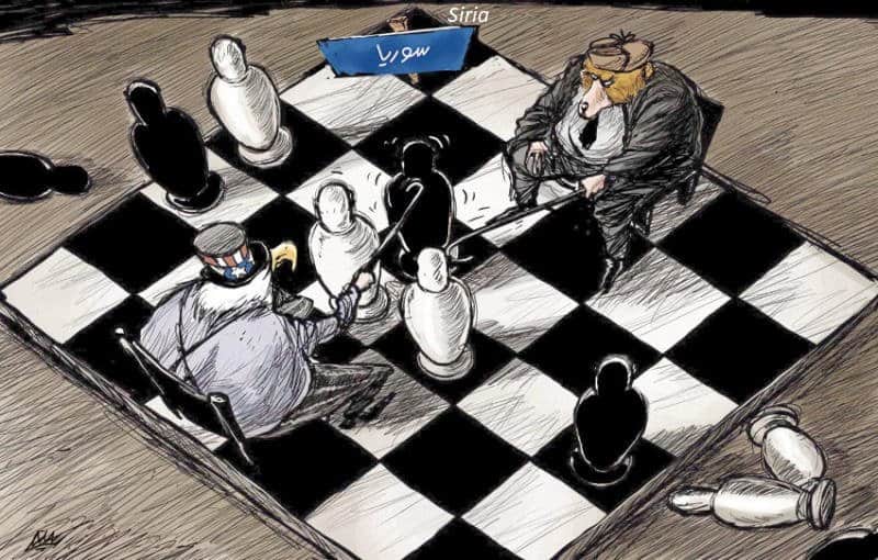 Siria por Amyad Rasmi, 18.07.2018, Al Sharq al Awsat