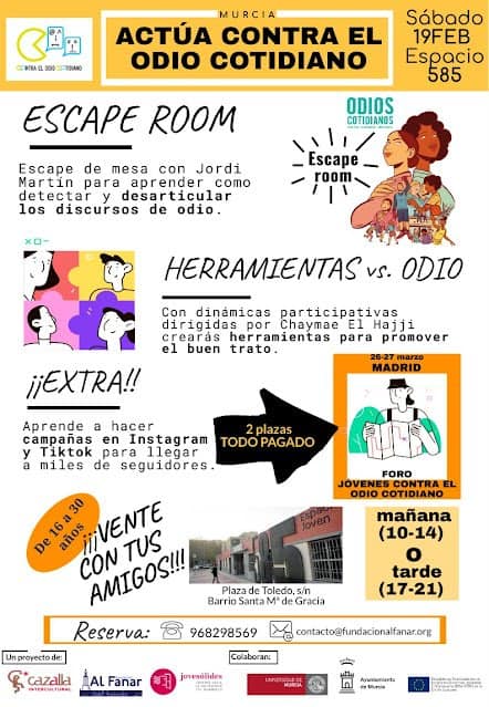 Escape room del proyecto COCO en el programa Plaza Pública de Onda regional de Murcia
