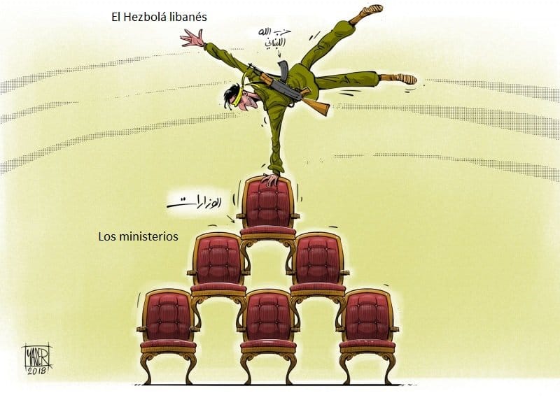 Hezbolá y la lucha por los ministerios del gobierno libanés, Yaser Ahmad, Al Arab, 12.12.2018