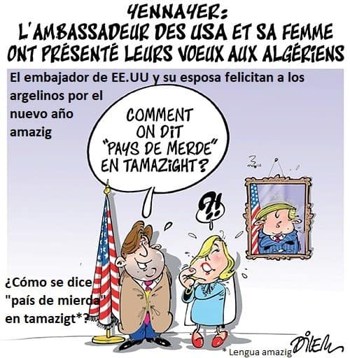 Argelia celebra el nuevo año amazig, Ali Dilem, 17.01.2018
