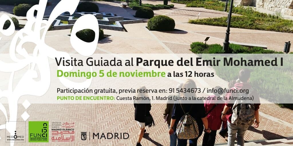 Visita guiada al Parque del Emir Mohamed I en Madrid
