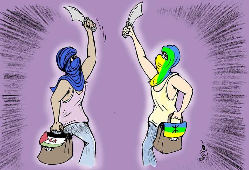 Enfrentamientos en las universidades marroquíes entre estudiantes amazig y saharauis, Jáled Gueddar, 03.02.2016