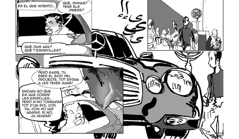 Comic árabe en catalán