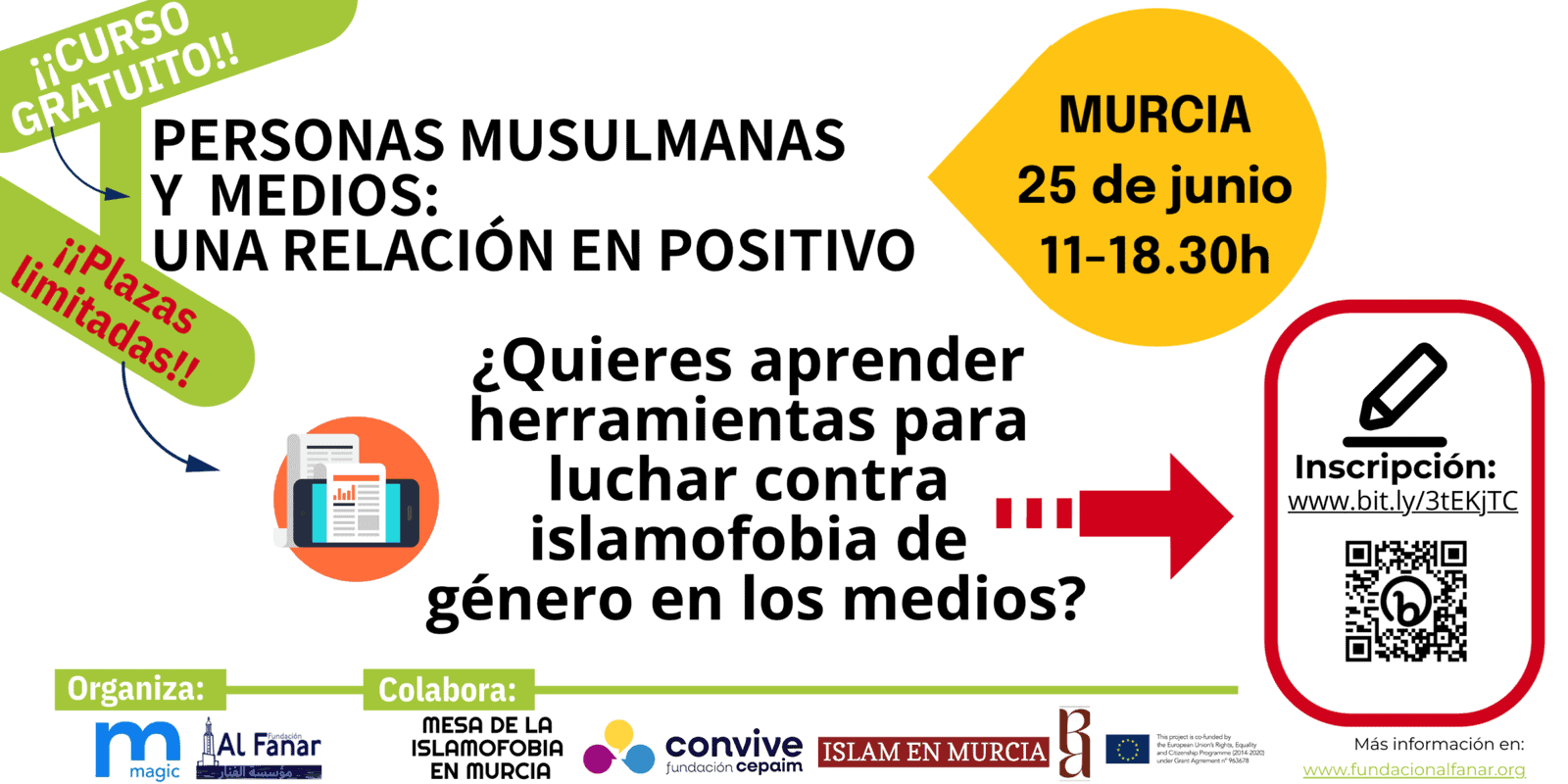 FORMACIÓN. PERSONAS MUSULMANAS Y MEDIOS: UNA RELACIÓN EN POSITIVO