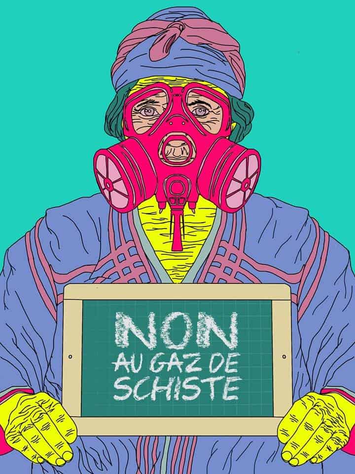 El arte argelino entra de lleno en la ola de protestas contra el proyecto de extracción de gas de pizarra bituminosa