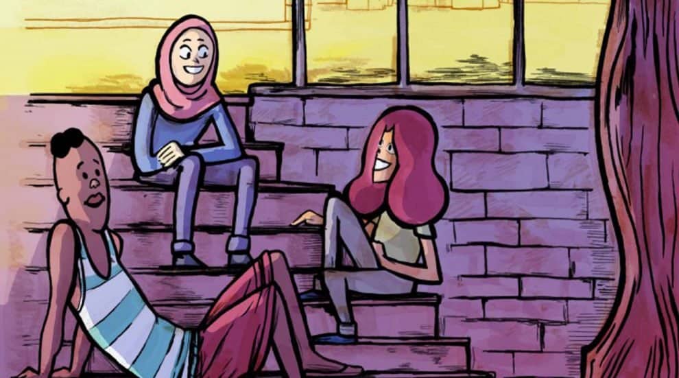 Las afueras, un cómic contra la islamofobia creado por estudiantes