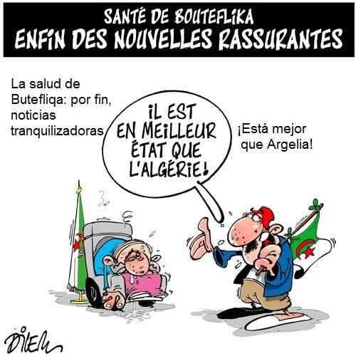 La salud de Butefliqa, Ali Dilem, 08.11.2017