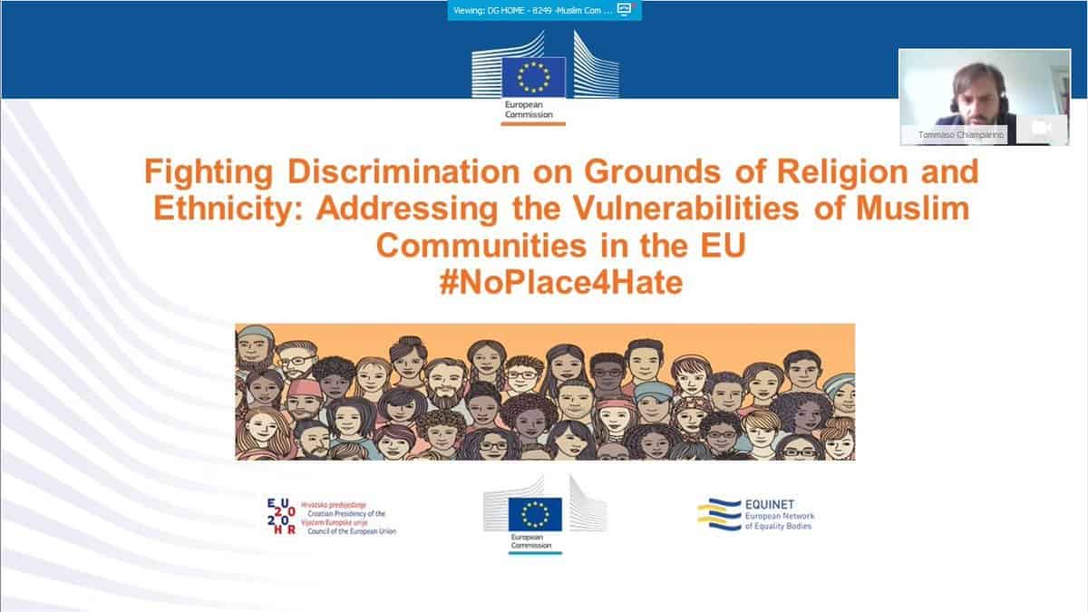 La Fundación Al Fanar presenta la guía 'Islam, personas musulmanas y periodismo' en la conferencia virtual de la Comisión Europea contra la discriminación de las comunidades musulmanas