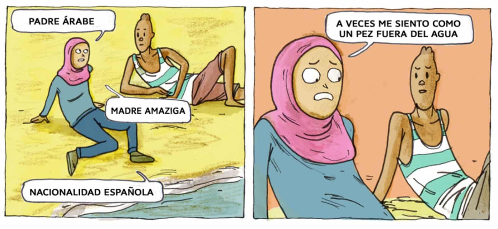 Un cómic y las aulas de un instituto para luchar contra la islamofobia