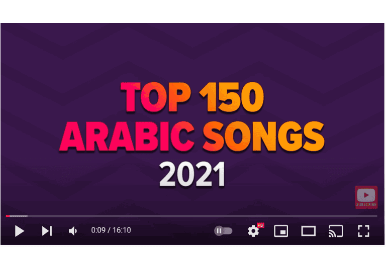 Las 150 canciones árabes más escuchadas de 2021