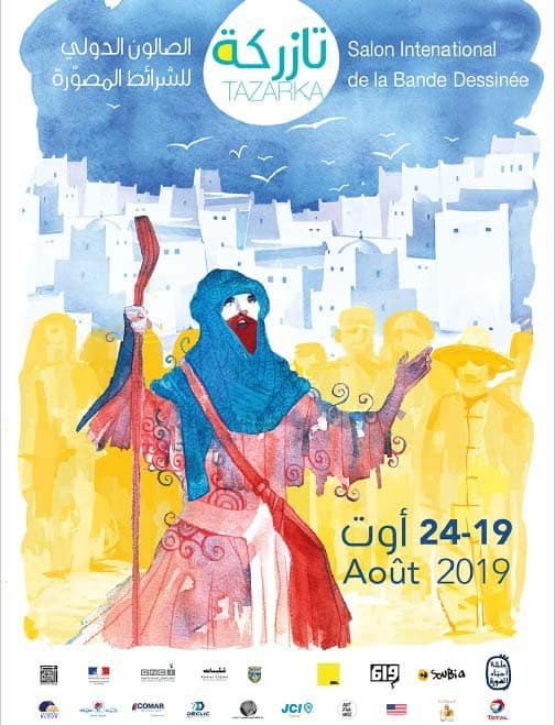 “El arte de contar” 23ª edición del Salón Internacional de Cómic de Tazarka (Túnez)