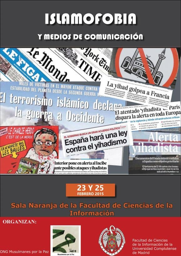 Seminario Islamofobia y Medios de Comunicación (Islam y libertad de expresión)