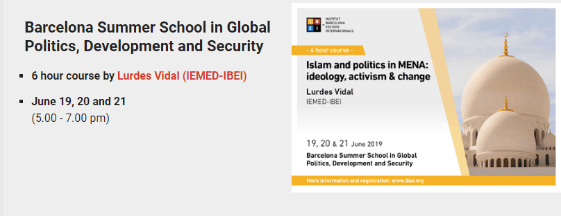 Islam and politics in MENA: ideology, activism and change