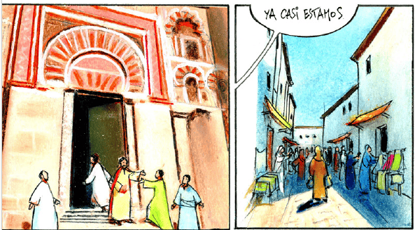 Cómic andalusí para escuelas